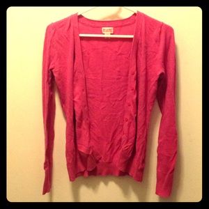 Pink cardigan